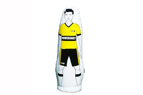 POWERSHOT Trainingsdummy aus Weich-PVC für Fußball, Handball, Basketball - aufblasbar - 3 Größen - AIR Dummy (1m20)