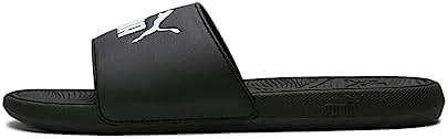 PUMA Men's COOL CAT 2.0 Slide Sandals, Puma Black-Puma White, 13 | Image 7