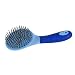 Showman Soft Touch Handle Mane and Tail Curry brush Blue