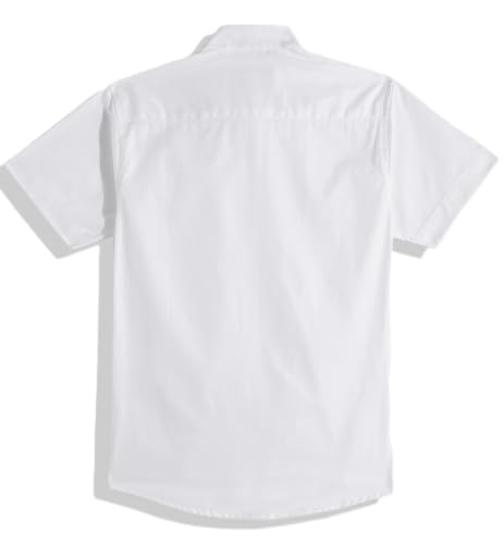 Image of CHARCHIT Boys Cotton Half Sleeves Solid Casual Shirt