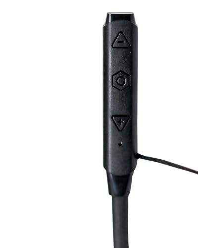 Image of TRYTO TML 501 Groove Air Neckband, 35 Hours Playtime, Type C Fast Charging, BT V5.2, 10MM Drivers with Copper Rings, Crystal Clear Sound, IPX5 Water & Sweat Resistant (Black)