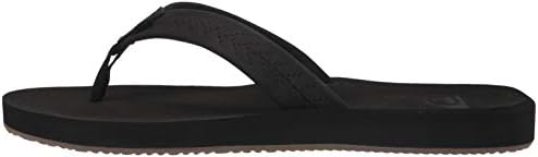 Quiksilver Men's Left COASTA Sandal, Black/Black/Brown, 13 | Image 7