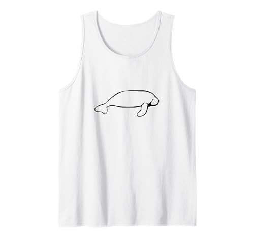 Vaca de mar Manatí Camiseta sin Mangas