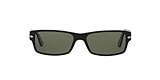 persol 0po2747s 95/48 57, occhiali da sole unisex-adulto, nero (black/polarized black)