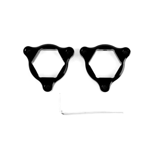 MEXWLOP 22 MM, for Ducati, for Hypermotard 1100 S EVO Steetfighter 1198 848 999 Motorrad mm CNC-Aluminium-Federgabel-Vorspannungsversteller Vorspannungseinsteller für Motorradgabeln(Black)