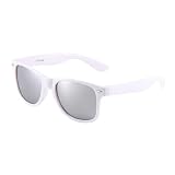 Monture de lunettes de soleil de haute qualité : monture en PC flexible et durable, ultra légère et confortable à porter, suffisamment solide pour relever tous les défis auxquels vous êtes confronté, pour vous offrir un maximum de confort.