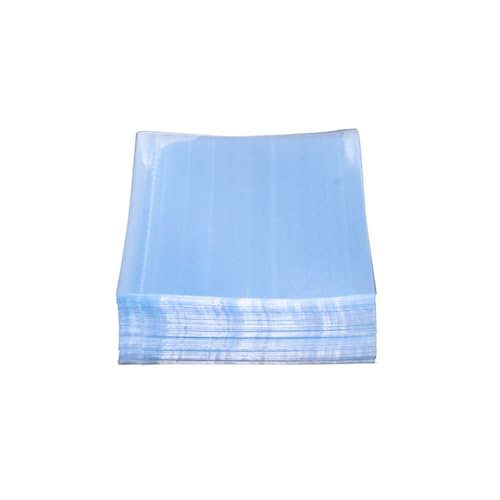 Image of Supplement and Supply 65 x 60 mm Clear Perforated Shrink Sleeve for Sauce, Beverage & Spirits Bottles [Cap Diameter: 1 1 /2 inch] Pack of 50