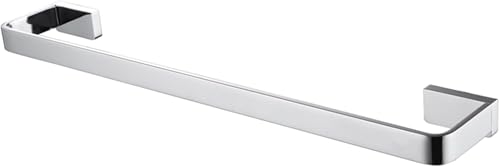 Barre porte-serviettes murale chromée et anti-corrosive en cuivre