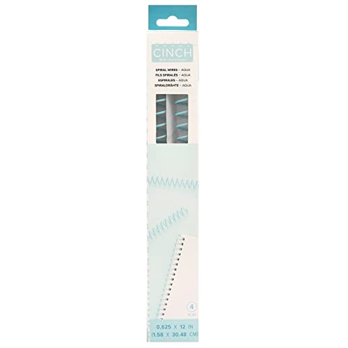 We R Memory Keepers Aqua Cinch Spiral 4/PKG