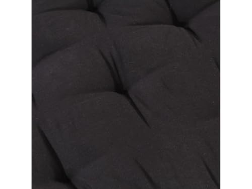 Image of ATOOTFUSION Cotton Box Mattress, 5-Inch Thick, Soft Foldable Floor Mattress Medium Firm, Single Bed Size 72x30X5 Inches (Black)