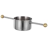 EPIGEIST Vaso Medidor de Acero Inoxidable 30 Ml Taza Medidora Doble para Cócteles y Whisky Marcación Permanente Adecuado para Bar Coctelería y Uso Doméstico
