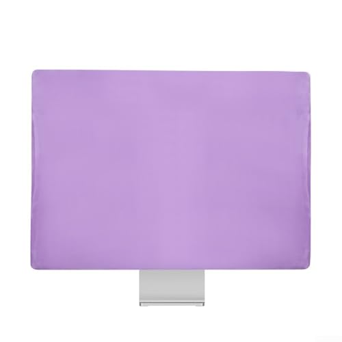 Hasaller Housse de protection anti-poussière élégante pour IMac 24 avec fonction moniteur et mode dans votre espace de travail (violet)