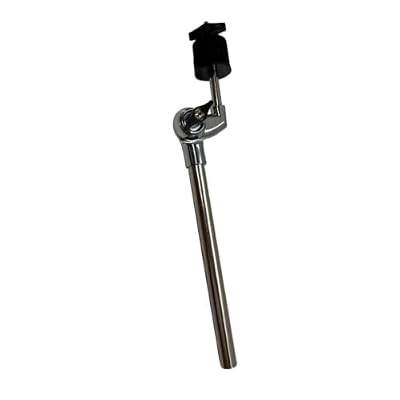 KQFCAZRE Drum Stand Extension Arm Silver-Toned Silver Cymbal Holder Support Sturdy Metal Construction