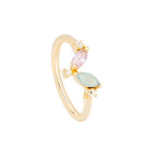 Bague dorée Denali pour illuminer vos tenues d'été en pastel
