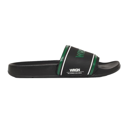 Image of WROGN Men's Anti-slip Sliders | Lightweight EVA Sole | Foam Padded Comfort