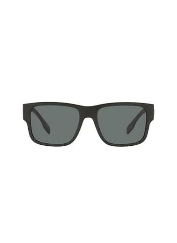 Image of BURBERRY Sunglasses BE 4358 346481 Knight Matte Black Polar Dark
