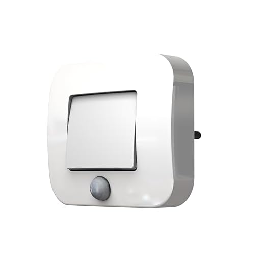 Osram LUNETTA Hall Sensor Nachtlicht Weiß; Bewegungssensor; Tageslichtsensor; LED-Technik; IP20; 0,7 W; Steckdoseneinsatz
