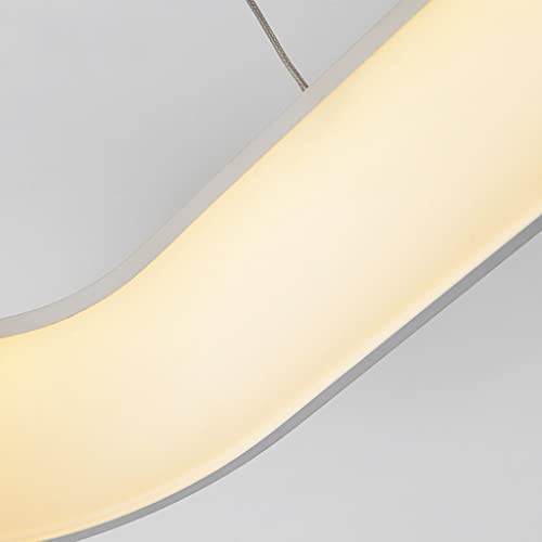 Plafonnier LED de luxe carré pour une ambiance salon chaleureuse