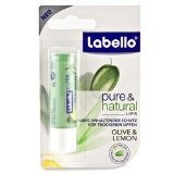 Labello Pure and Natural Olive and Lemon Lip Balm 5g lip balm