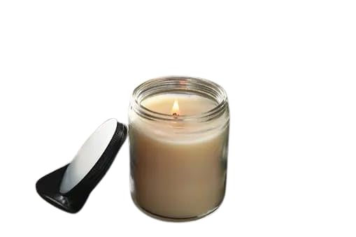 Glittery Crafts: Handcrafted Scented Candles (Rose)