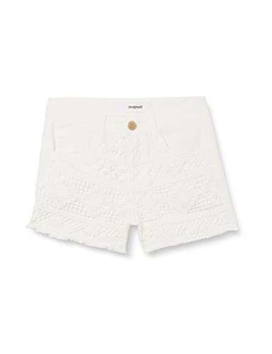 Shorts en jean Desigual Denim_guitarra pour fille ajusté style rock
