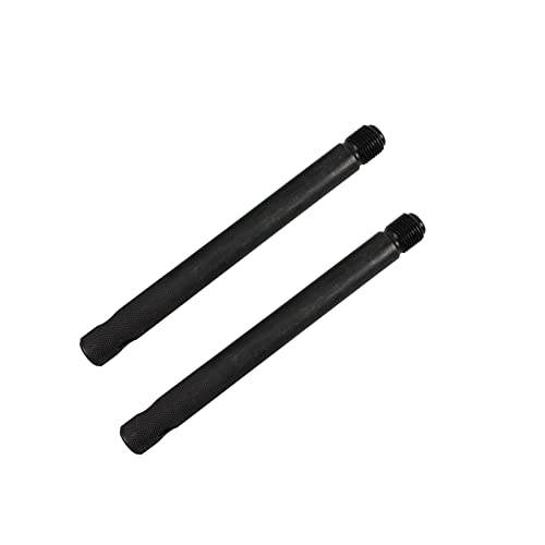 UTMALL Black Wheel Hanger Alignment Pin Guide Tool Compatible with BMW Mini Cooper Metric 14×1.25 Threads Wheel Lug Bolt Automotive Mechanic 2PC