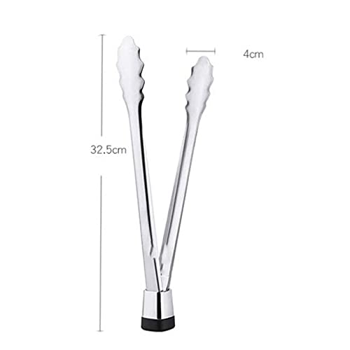 MRKU Cocina, Utensilios de Cocina Pinzas para Alimentos Pinzas para Carne de Acero Inoxidable Pinzas para bufé Pastelería Pinzas para ensaladas
