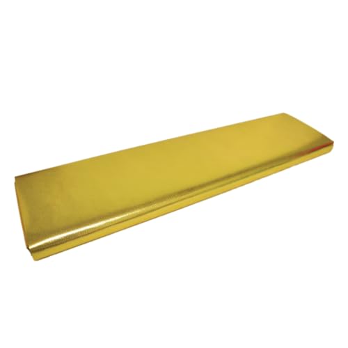 Fairfield OLY-Fun Metallic, Multi-Purpose Non-Woven Craft Material, Polypropylene and Polyester Fabric for Crafts, Costumes, Accessories, and More, Craft Supplies, Gold, 10-Yard Bolt