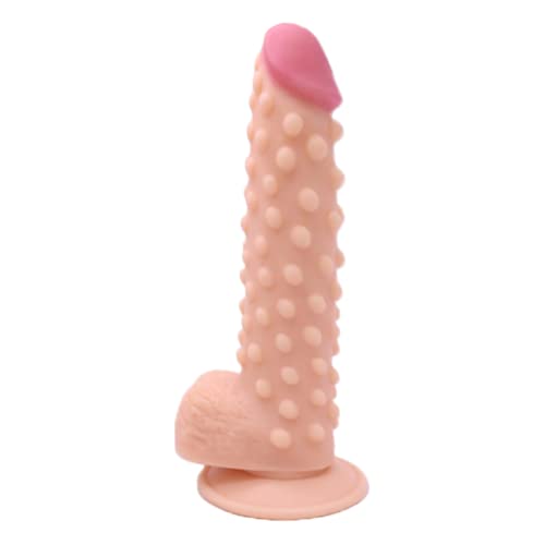 Gode avec ventouse en TPE de 24 cm pour plaisir vaginal et anal