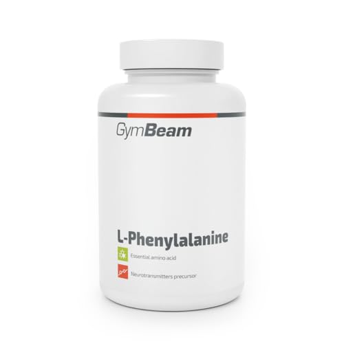 GymBeam L-Phenylalanin (Kapseln) - Essenzielle Aminosäure L-Phenylalanine für Sportler Veganer & Studenten unterstützt Tyrosin & Neurotransmitter ideal nach dem Training & Tagsüber 90 Kaps