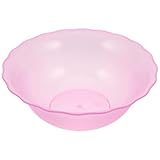 Waschschüssel Kleines Waschbecken Aus Kunststoff FüR Gesichtsreinigung, SchöNheitssalon SchüSsel Mit Dekorativem Rand, Tragbare Badezimmer Waschwanne in Violett