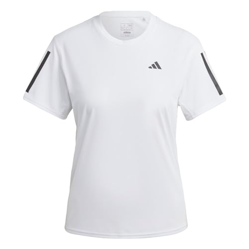 T-shirt adidas Own The Run blanc femme S contre la transpiration
