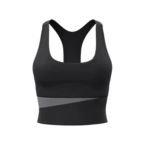 Brassière de sport antichoc à coupe ajustée pour fitness et yoga