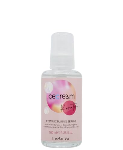 Inebrya Ice Cream Keratin Restructuring Serum - Fluido Ristrutturante 100m