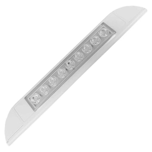 Marvix LED Awning Light 12V 24V Waterproof with Touch Switch 256mm White Strip Lamp RV, Motorhome, Caravan
