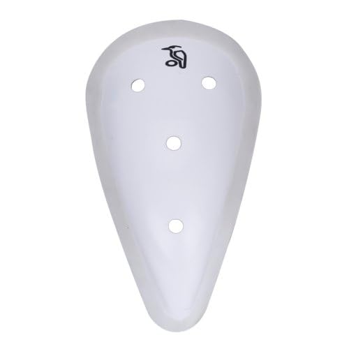 KOOKABURRA Men's 1000 Guard Abdominal Protector, White, Adult UK