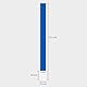 linie zwo ®, 1000 Stück Einlassbänder 19 x 254 mm, Blau