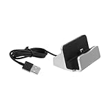 Geräteladestation – stabiler telefonhalter ermöglicht ihnen die bedienung ihres telefons, ohne es ständig in der hand halten zu müssen, usb-ladesplitter