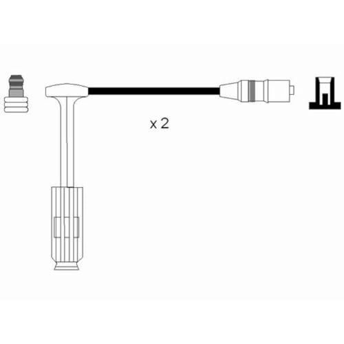 Cables de encendido NGK 0757: soluciona fallos de motor en MERCEDES-BENZ W210 3