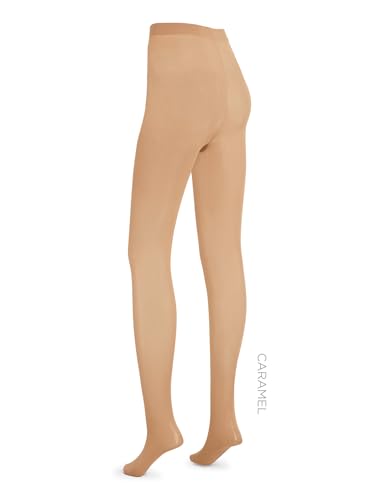 Theatricals Girls Convertible Tights with Smooth Self-Knit Waistband T5515CCARS Caramel Small3