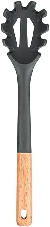 Silicone Pasta Fork, Kitchen Heat Resistant Noodle Spoon Server, ...
