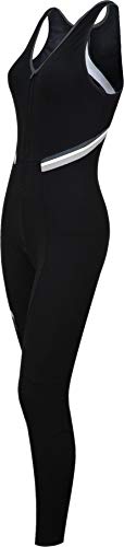 Funkier Thermesse S-980W-C12 Collants à bretelles pour femme Noir XL Noir