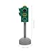 ARTIBETTER Toy Traffic Light with Sound and Flashing Signals, Safety Traffic Indicator for Kids with 2 Mini Road Signs, Educational Red Green Light Sign for Kids Early Learning