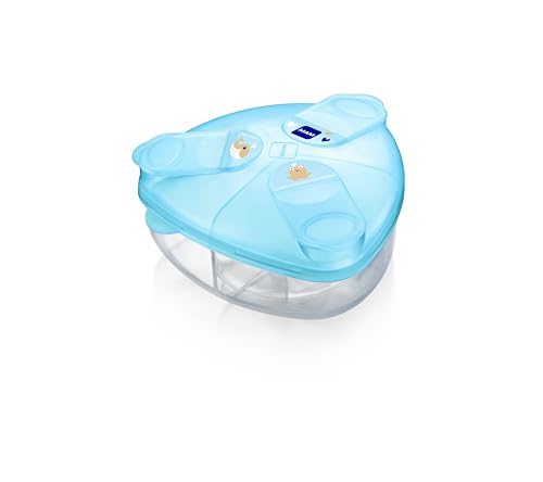 MAM Dosificador Milk Powder Box A141 - Dispensador De Leche En Polvo, Azul