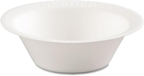 Dart 5BWWC 5-6 oz White Unlaminated Foam Bowl (Case of 1000)