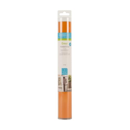 Cricut Premium Permanent Vinyl Orange - 4ft Roll (12x48)