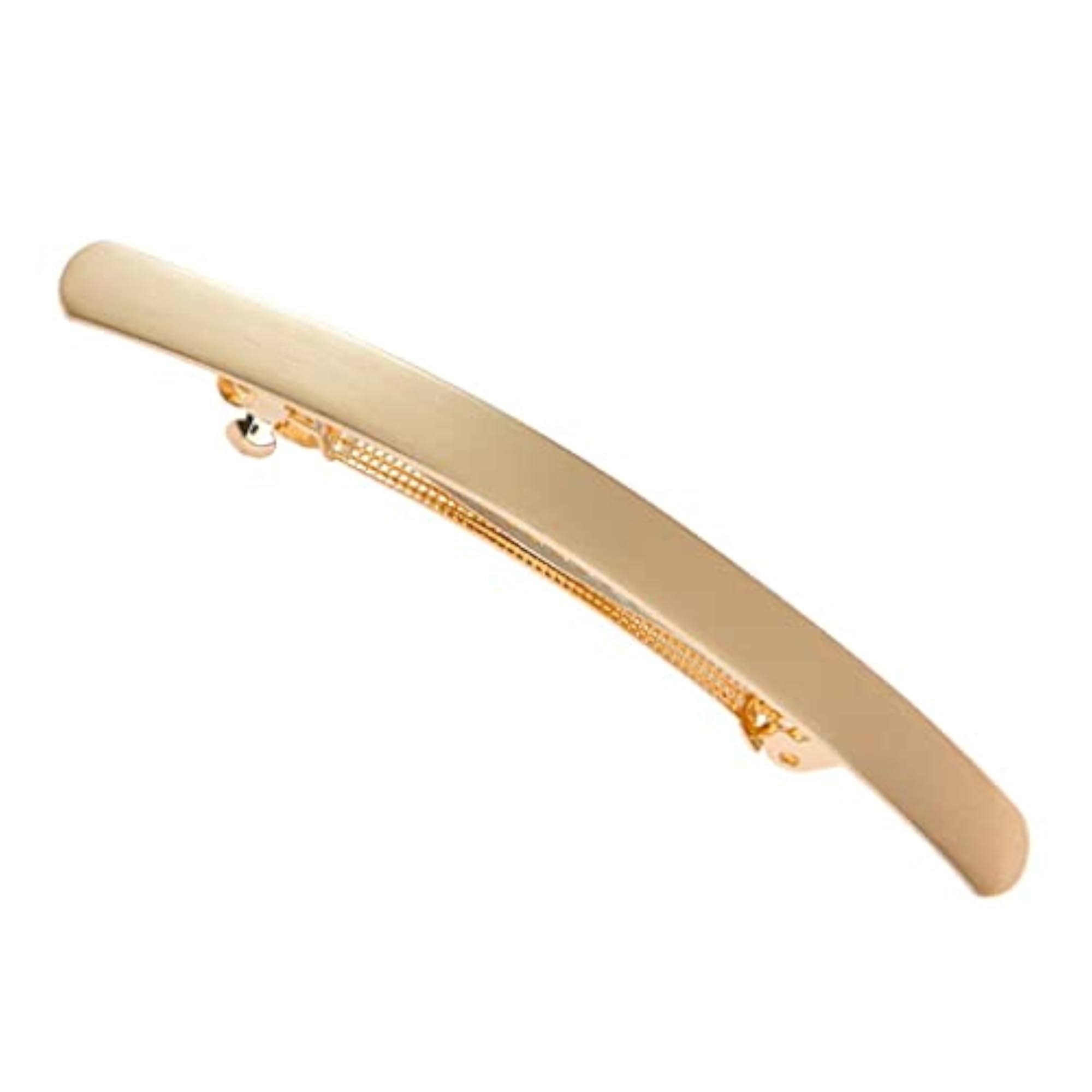 Women's Geometric Hair Clip Barrette, Golden