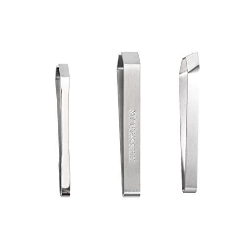 FBHappiness Seafood Tools Set Stainless Steel Fish Bone Remover Pliers Pincer Puller Tweezer Tongs Pick-Up Utensils Kitchen Seafood Tool Tweezers for Fish lobster tools for eating (Color : 3 PCS)