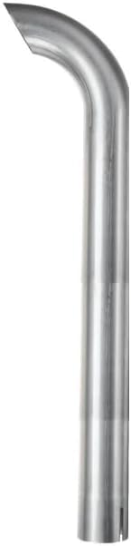 Tubo curvato prolunga marmitta scarico 100cm DIAMETRO 65mm con manicotto trattore e vari MADE IN ITALY