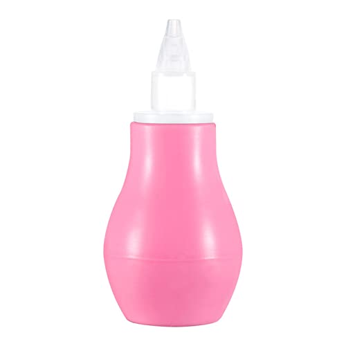 赤ちゃんの鼻吸盤 幼児シリコーン鼻の吸引ポンプタイプ新生児冷え鼻粘液クリーナーandiablowの赤ちゃん鼻の吸引器の安全な真空吸盤 乳幼児向け (Color : Pink-1, Size : 0)